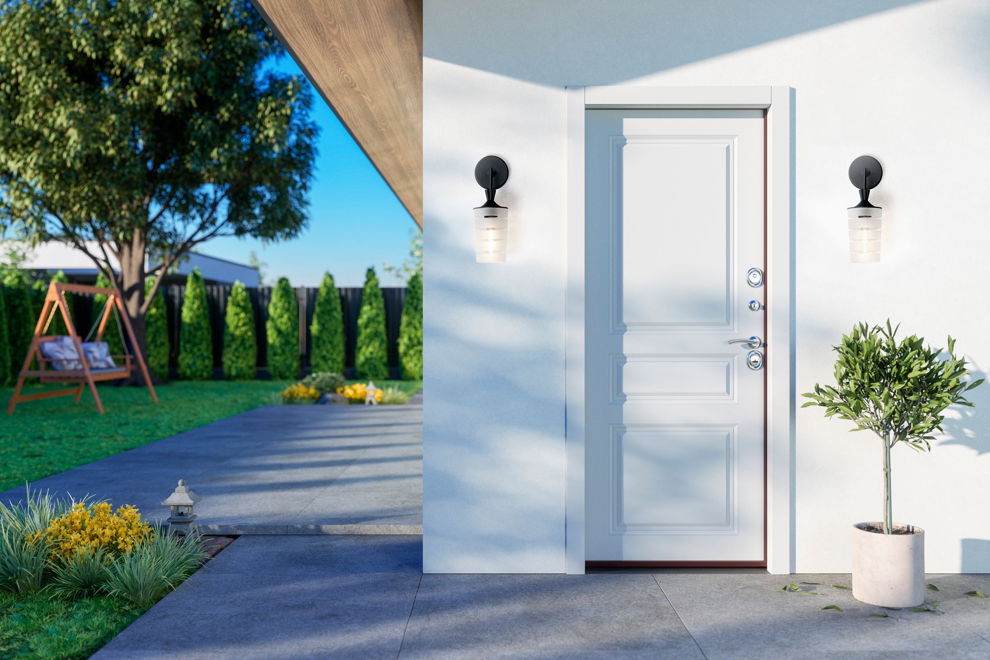 Image 6 Copacabana Outdoor Wall Sconce more views