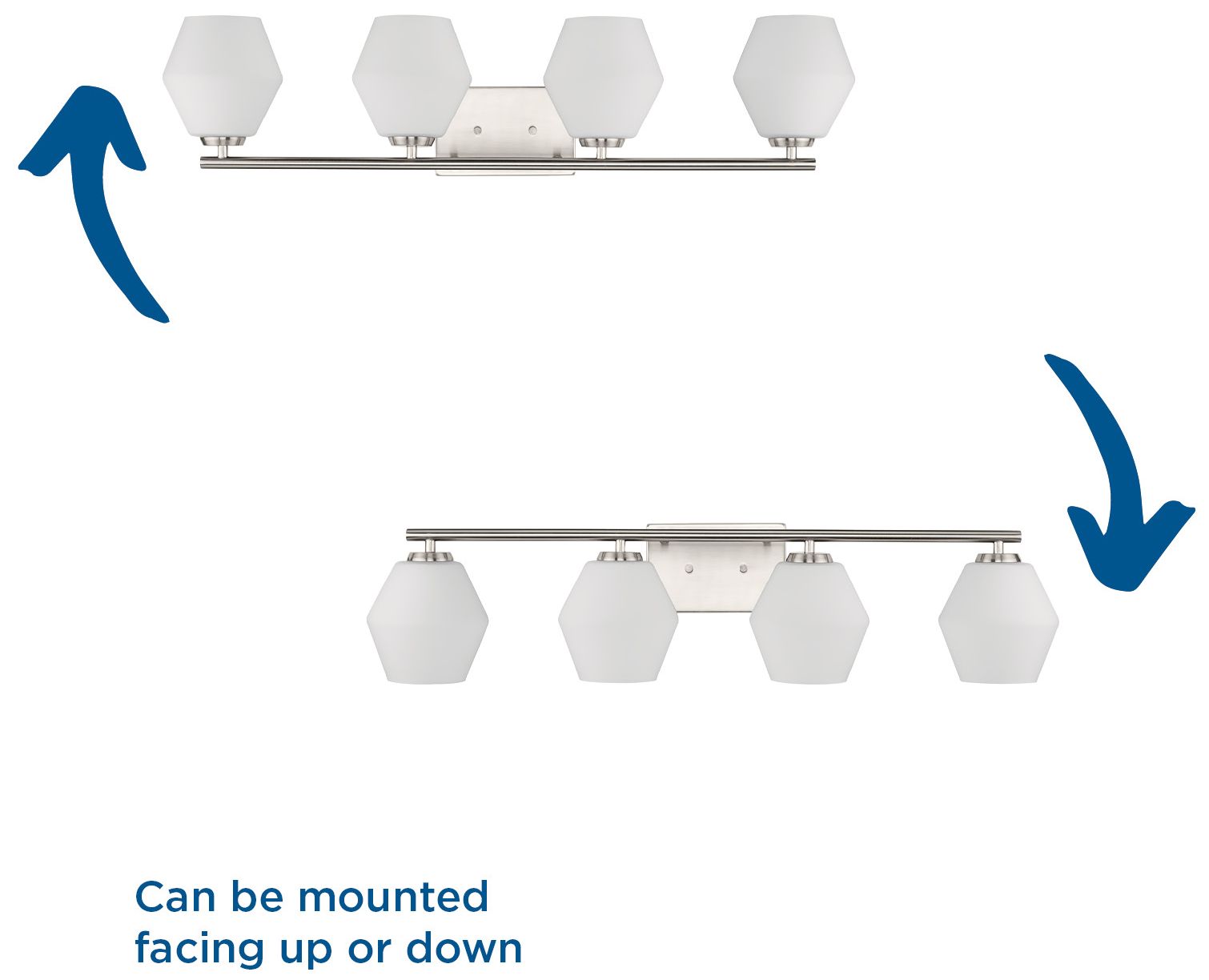 Image 6 Copeland Collection Four-Light Mid-Century Modern Vanity Light more views