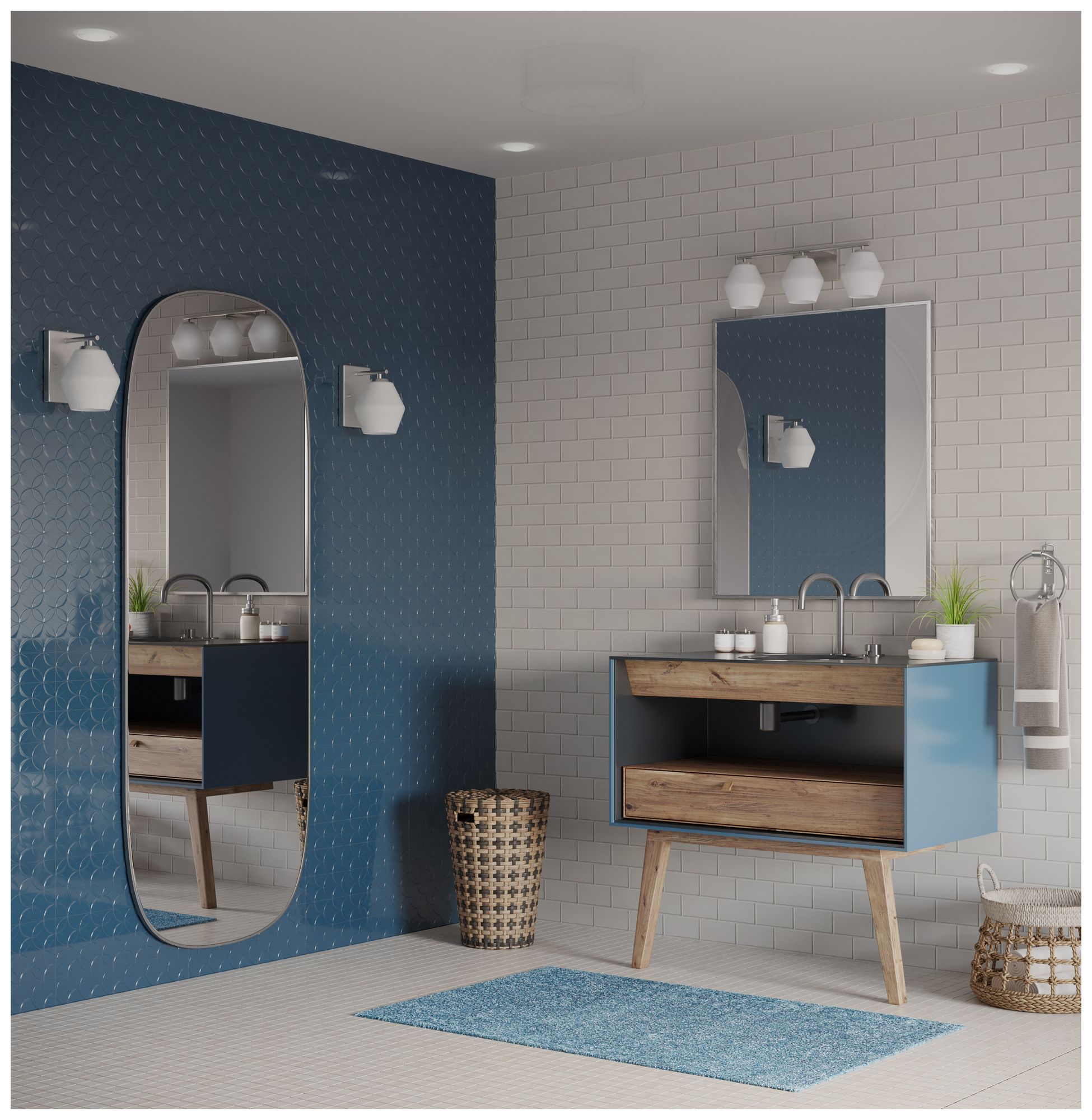 Image 2 Copeland Collection One-Light Mid-Century Modern Vanity Light more views