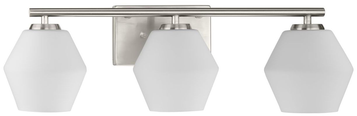 Copeland Collection Three-Light Vanity Mid-Century Modern Vanity Light