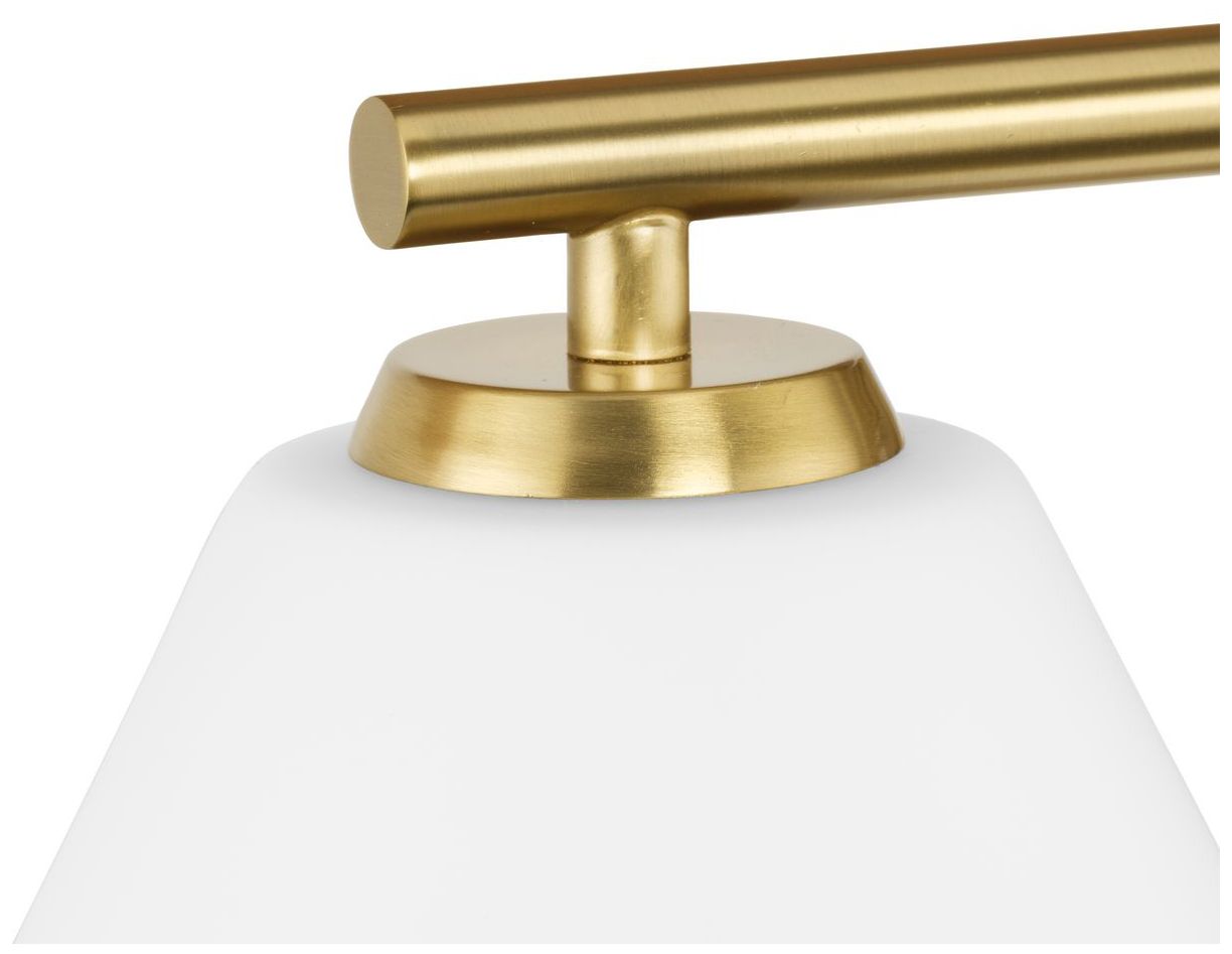 Image 7 Copeland Collection Three-Light Vanity Mid-Century Modern Vanity Light more views