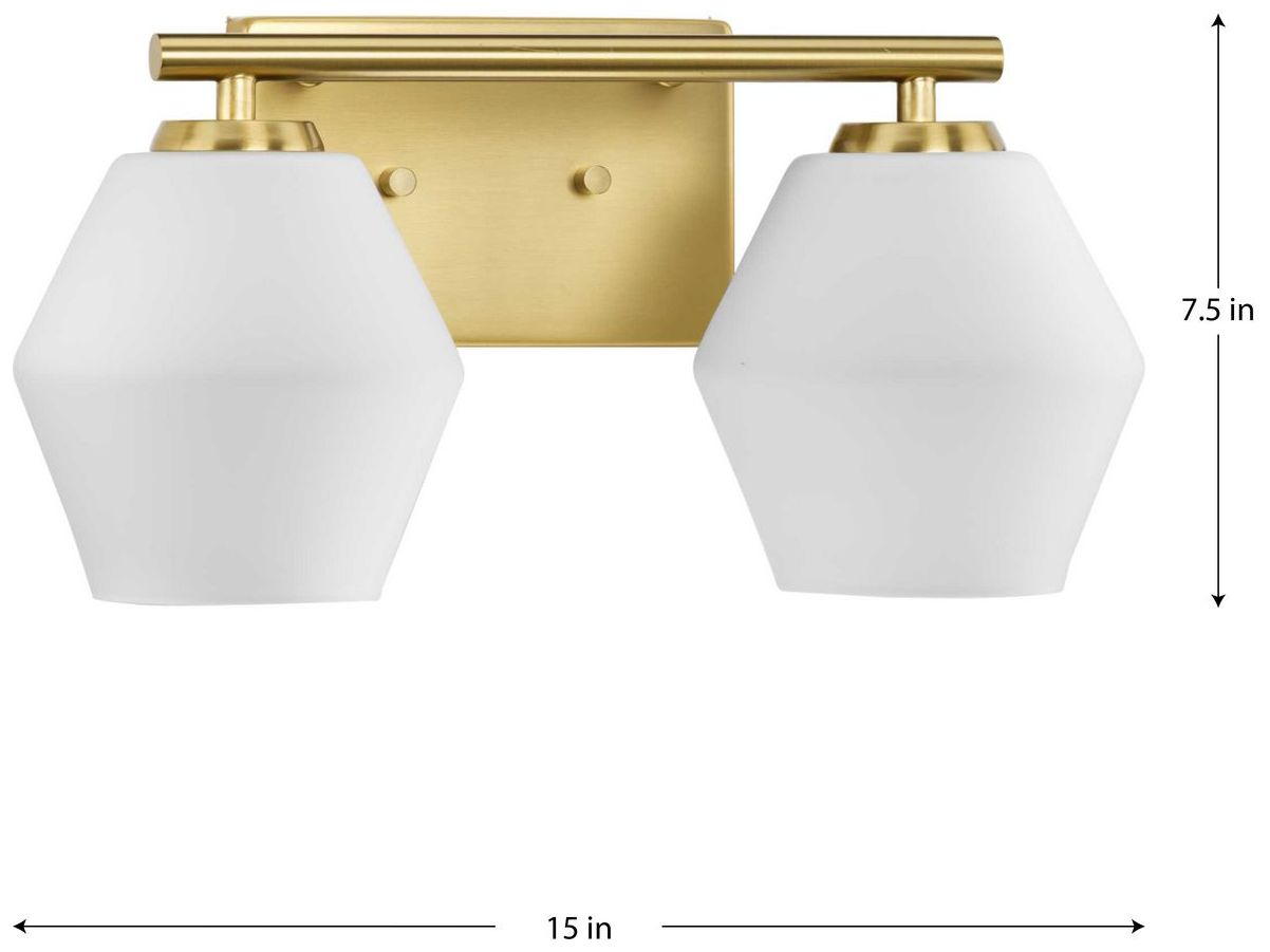 Image 4 Copeland Collection Two-Light Mid-Century Modern Vanity Light more views