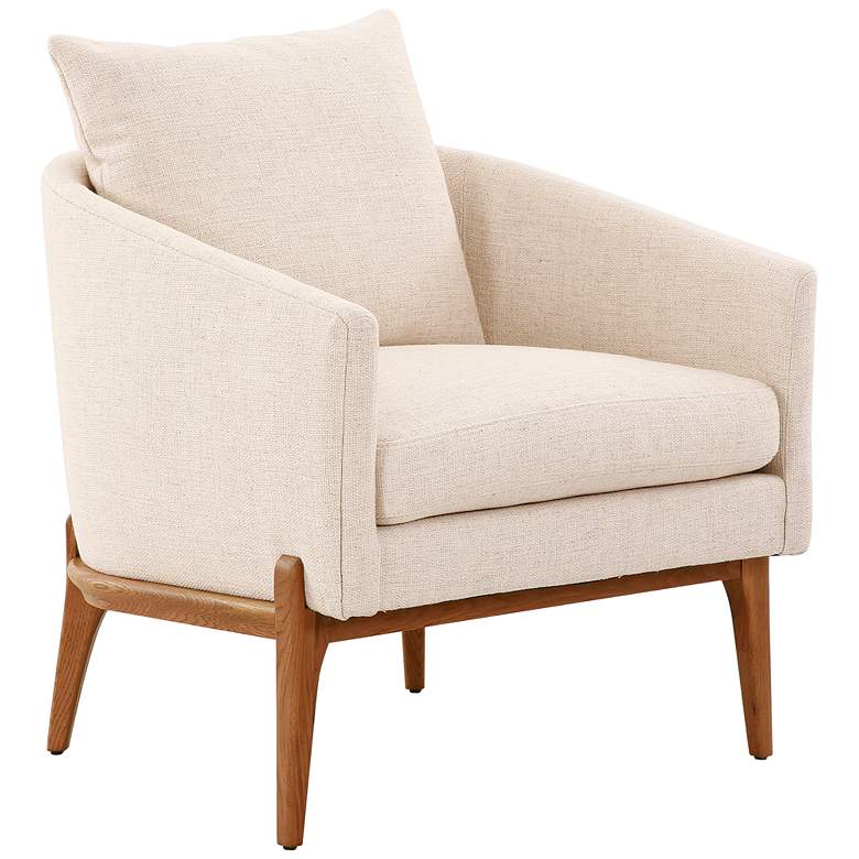 Image 1 Copeland Thames Cream Fabric Accent Chair