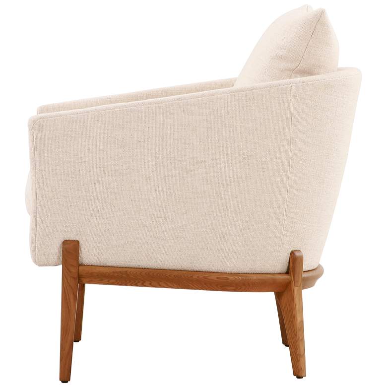 Image 6 Copeland Thames Cream Fabric Accent Chair more views