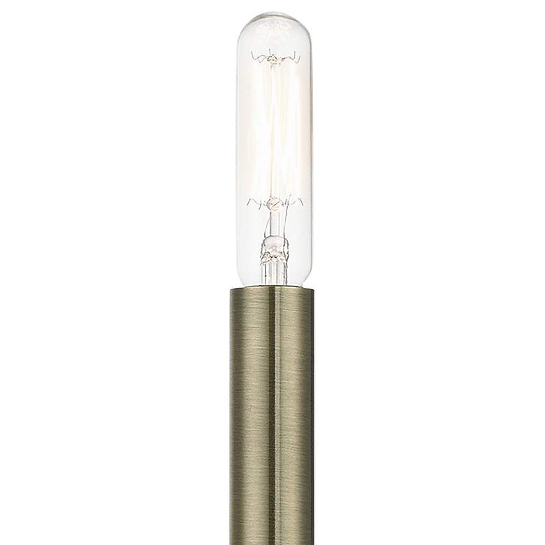 Image 2 Copenhagen 10" High Antique Brass ADA Wall Sconce more views