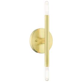 Image1 of Copenhagen 2 Light Satin Brass ADA Sconce
