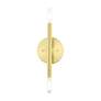 4_Copenhagen 2 Light Satin Brass ADA Sconce more views