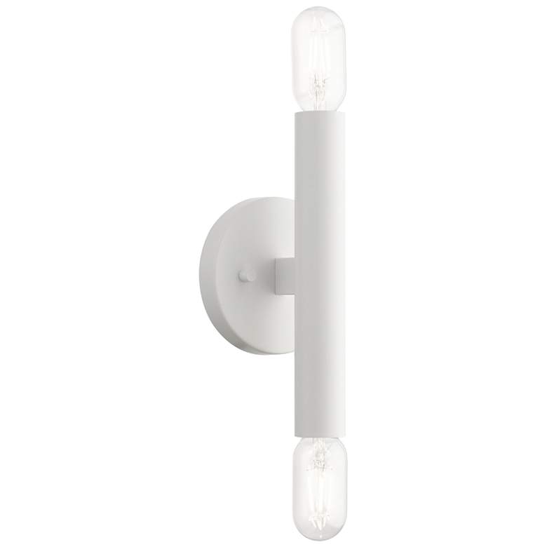 Image 2 Copenhagen 2 Light White ADA Sconce