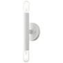 2_Copenhagen 2 Light White ADA Sconce