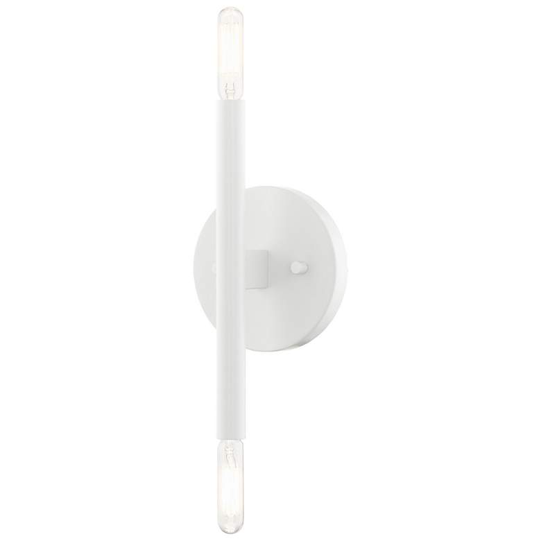 Image 2 Copenhagen 2 Light White ADA Sconce