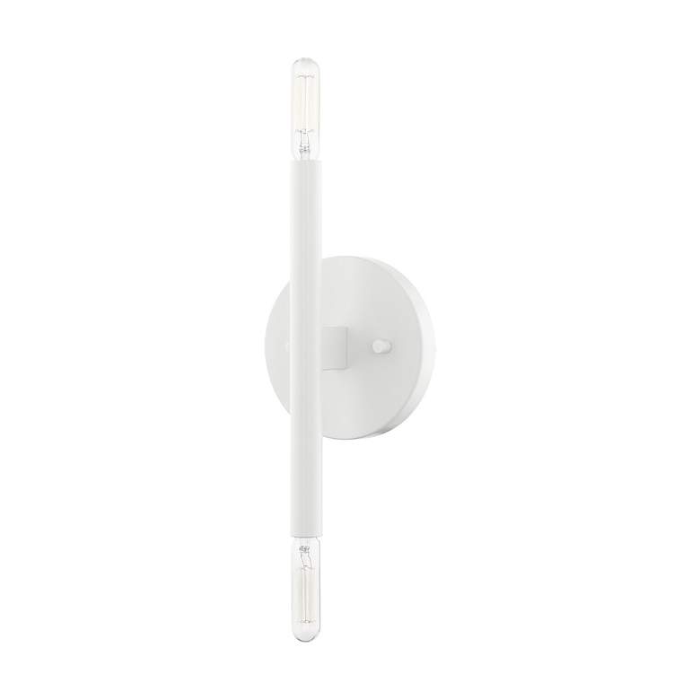 Image 3 Copenhagen 2 Light White ADA Sconce more views