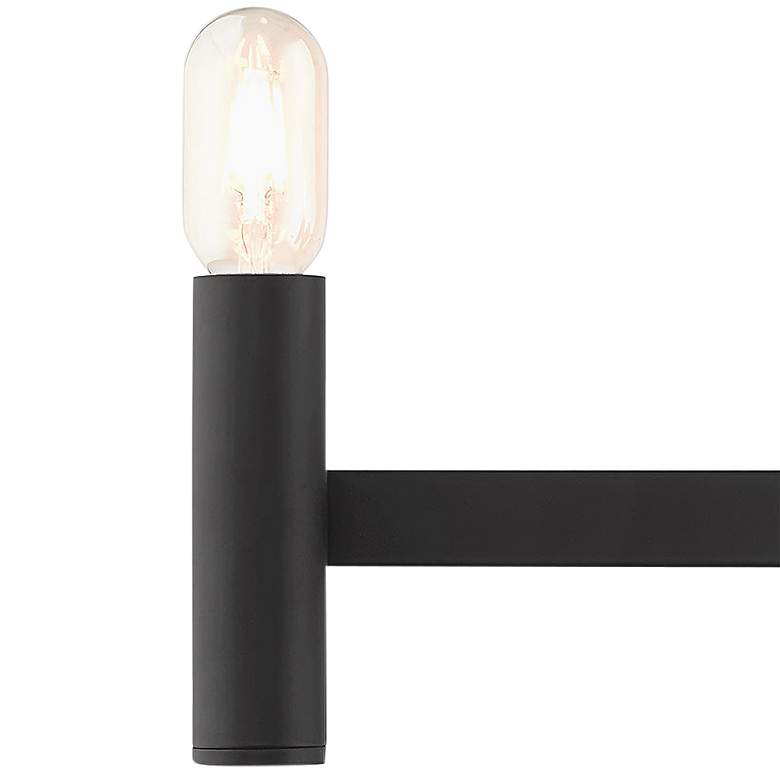 Image 3 Copenhagen 23 1/2" Wide Black 3-Light Bath Light more views