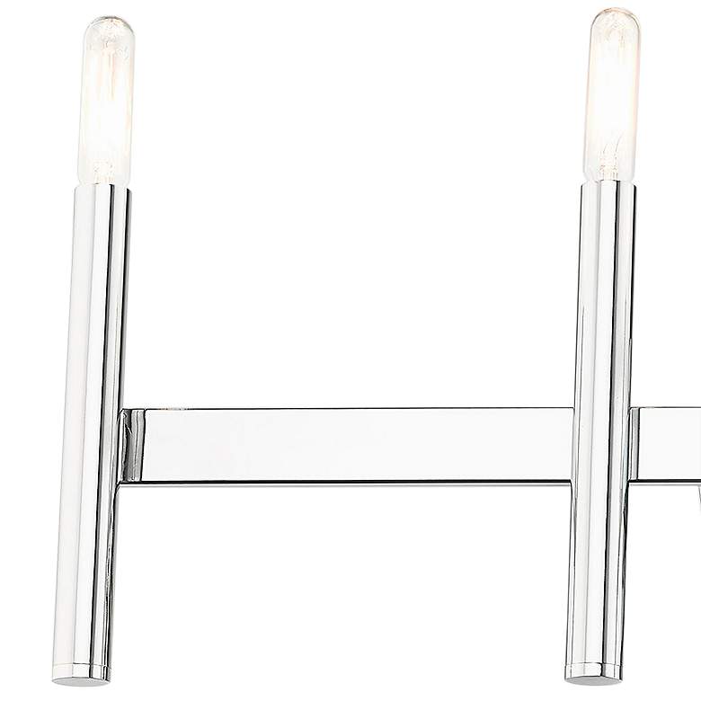 Image 3 Copenhagen 23 1/2" Wide Polished Chrome 4-Light Bath Light more views