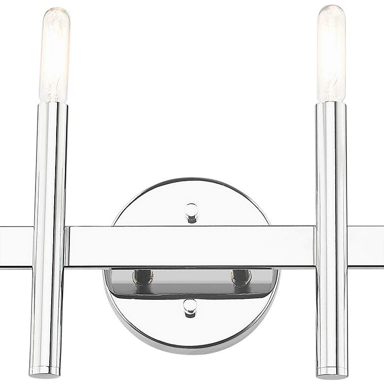 Image 4 Copenhagen 23 1/2 inch Wide Polished Chrome 4-Light Bath Light more views