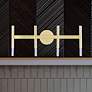 Copenhagen 23 1/2" Wide Satin Brass 4-Light Bath Light