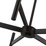 Copenhagen 25" Wide Black 5-Light Chandelier in scene