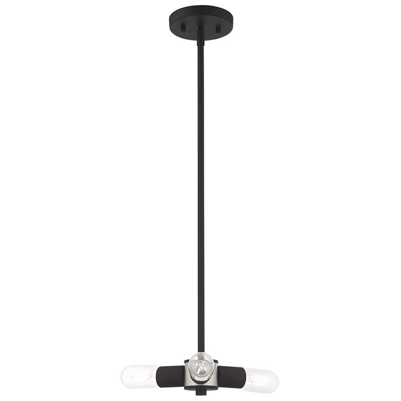 Image 1 Copenhagen 3 Light Black Mini Chandelier