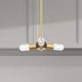 1_Copenhagen 3 Light Satin Brass Mini Chandelier