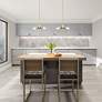7_Copenhagen 3 Light Satin Brass Mini Chandelier more views