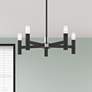 1_Copenhagen 5 Light Black Chandelier