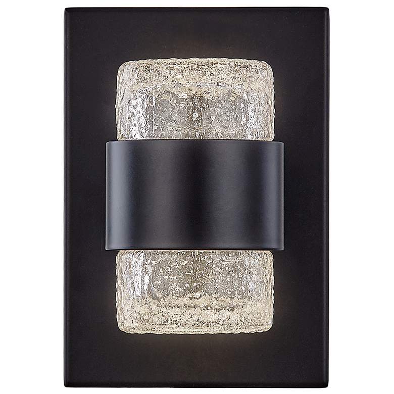 Image 1 Copenhagen 8-in 1 Light Black Integrated LED Outdoor Wall 11W Kuzco