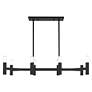 4_Copenhagen 8 Light Black Linear Chandelier more views