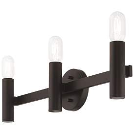 Image5 of Copenhagen Bronze 23.5" Wide Modern Bath Vanity Light more views