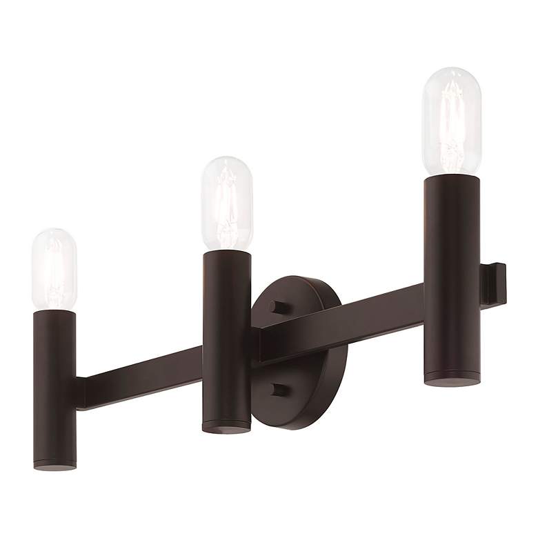 Image 6 Copenhagen Bronze 23.5" Wide Modern Bath Vanity Light more views