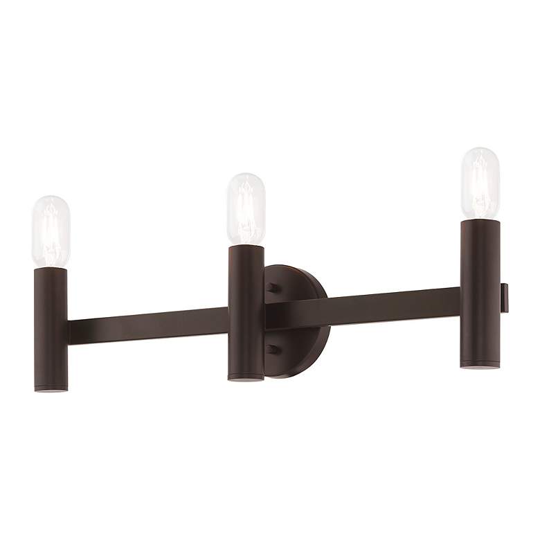 Image 7 Copenhagen Bronze 23.5" Wide Modern Bath Vanity Light more views