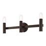 7_Copenhagen Bronze 23.5" Wide Modern Bath Vanity Light more views
