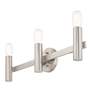 7_Copenhagen Brushed Nickel 23.5" Wide Modern Bath Vanity Light more views