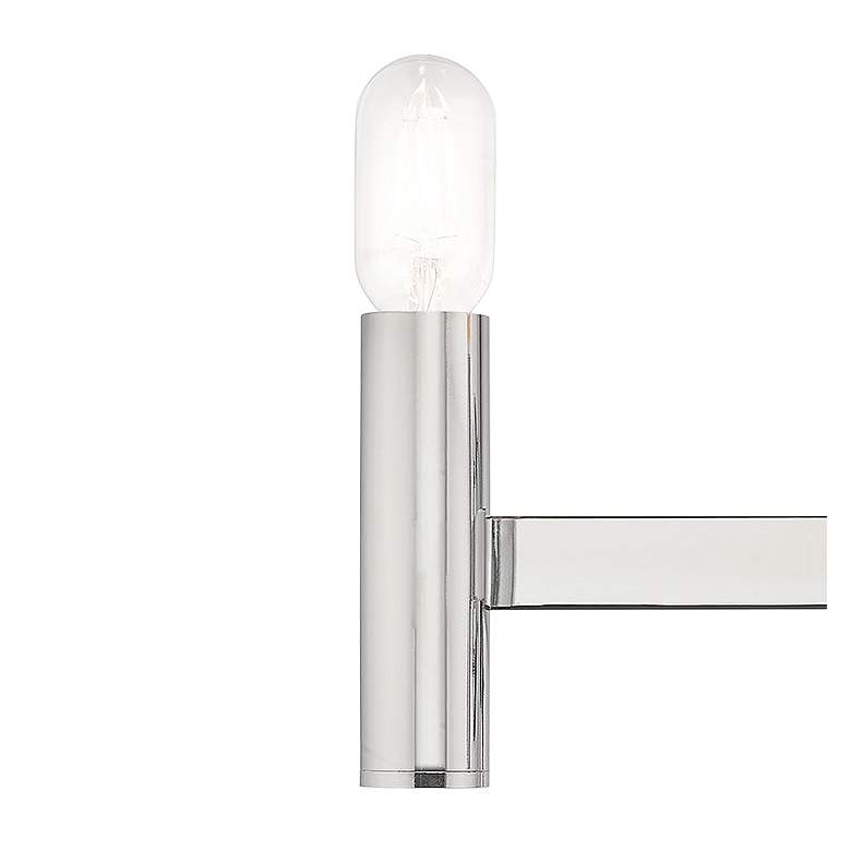 Image 3 Copenhagen Polished Chrome 23.5 inch Wide Modern Bath Vanity Light more views