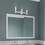 Copenhagen Polished Chrome 23.5" Wide Modern Bath Vanity Light