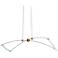 Copernicus 27 1/4" Wide Satin Aqua LED Pendant Light