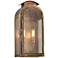 Copley Square 17 3/4"H Historic Brass Outdoor Wall Light