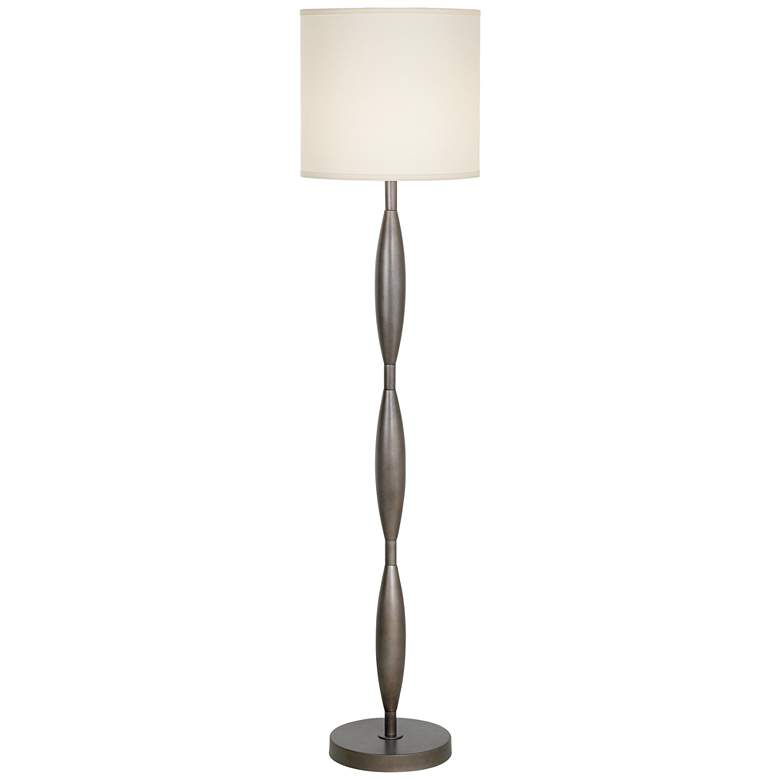 Image 1 Copper Bronze Finish Modern Twist Floor Lamp