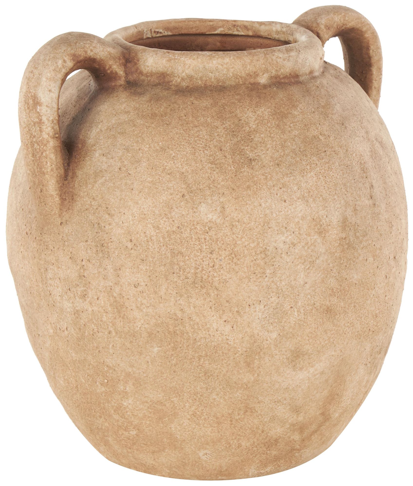Image 6 Copper Ceramic Traditional Vase, 10" x 9" x 10" more views