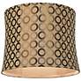 Copper Circles Drum Lamp Shade 13x14x11 (Spider)