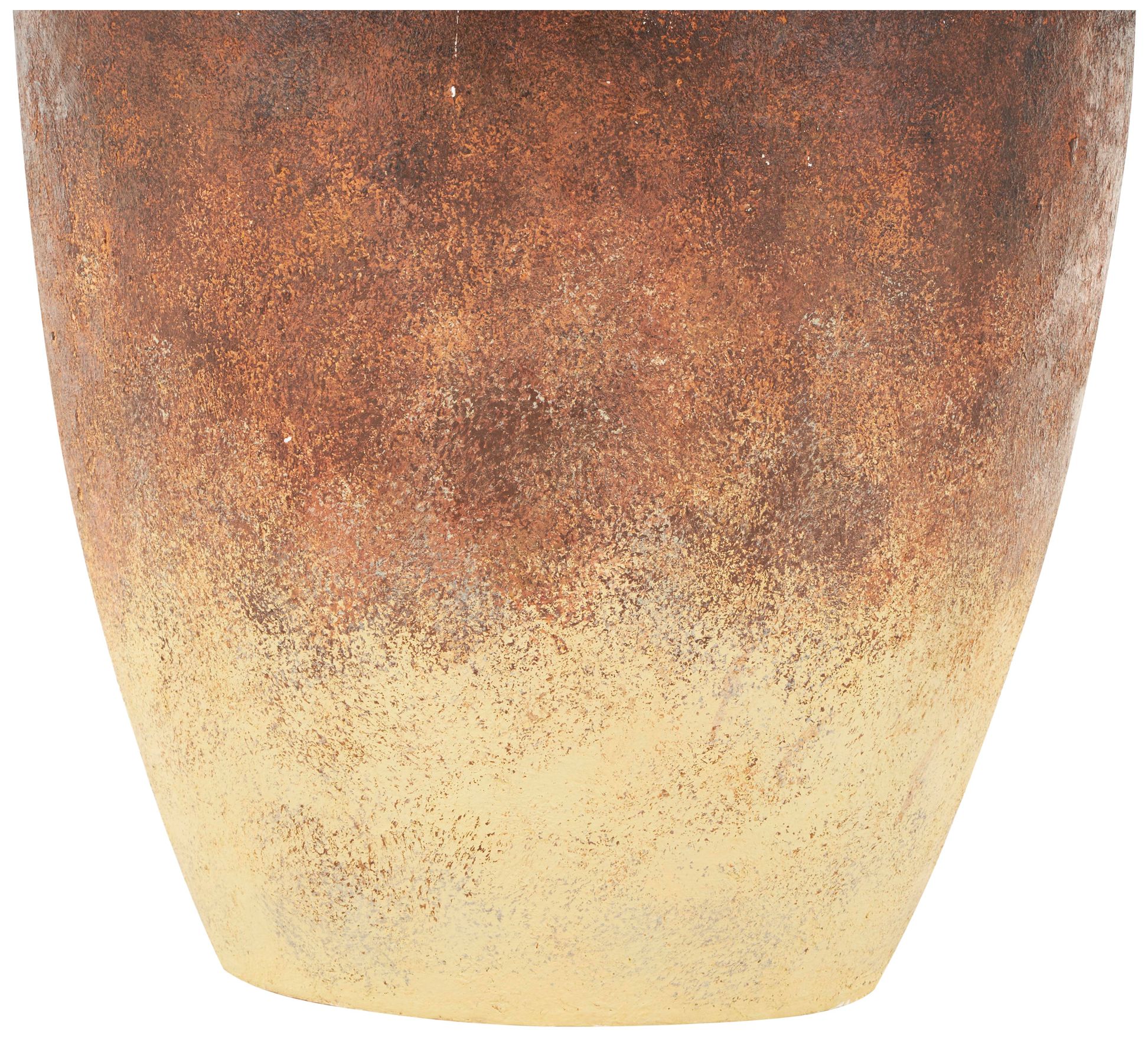 Image 3 Copper Magnesium Oxide Farmhouse Vase, 18" x 18" x 24" more views