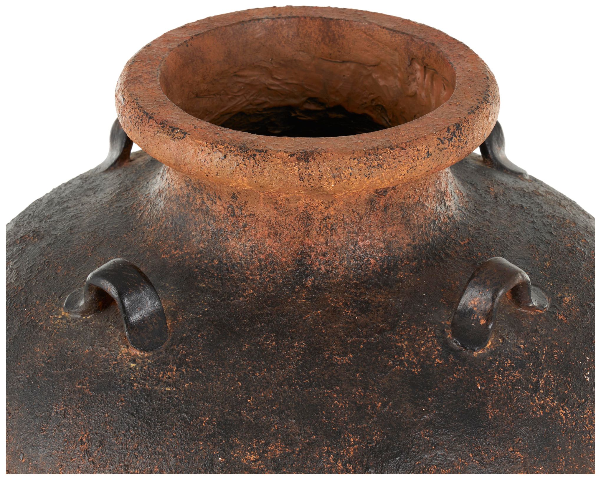 Image 4 Copper Magnesium Oxide Farmhouse Vase, 18" x 18" x 24" more views