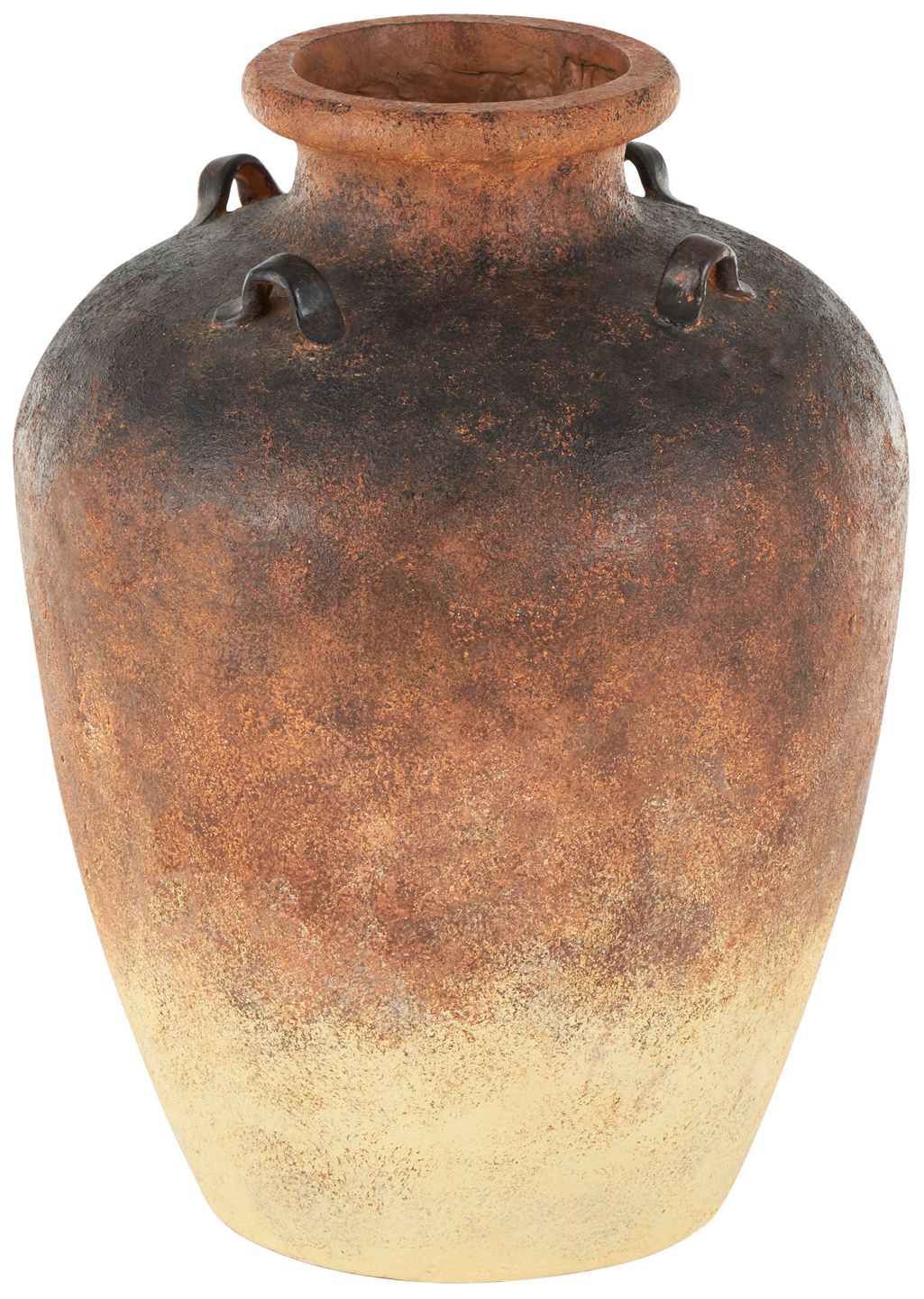 Image 5 Copper Magnesium Oxide Farmhouse Vase, 18" x 18" x 24" more views