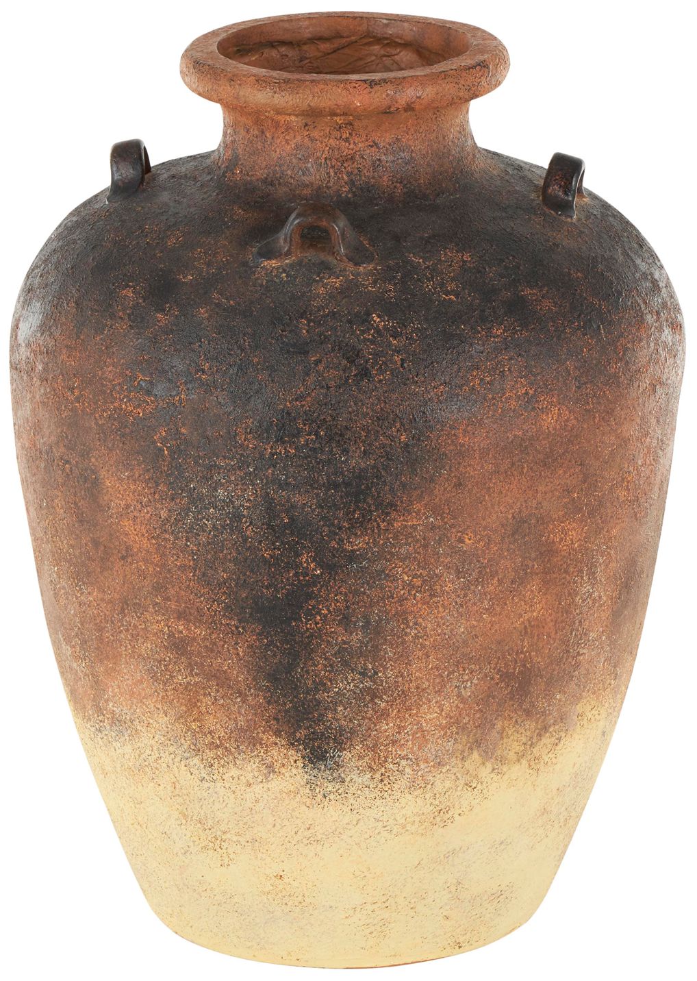 Image 6 Copper Magnesium Oxide Farmhouse Vase, 18" x 18" x 24" more views