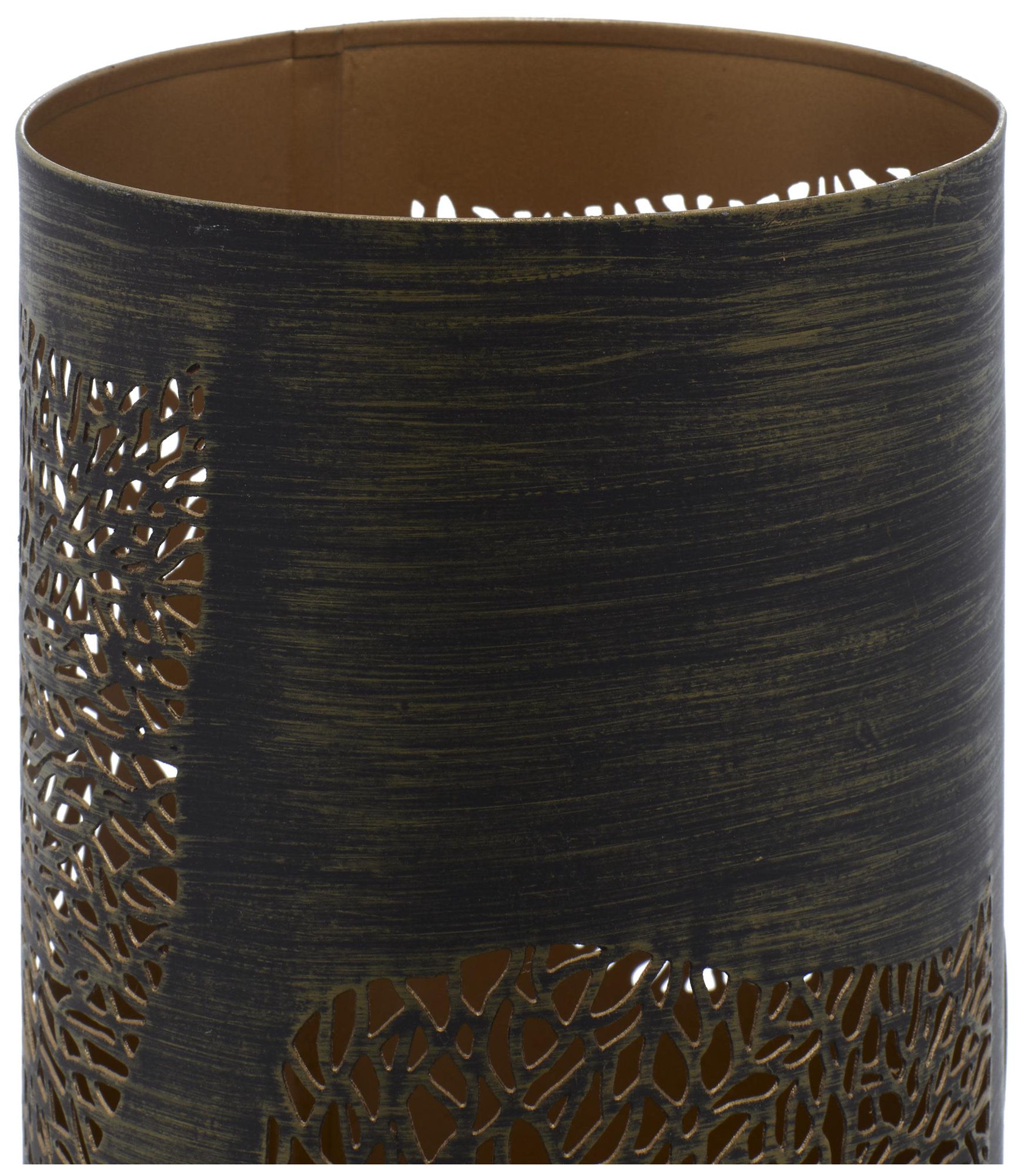 Image 3 Copper Metal Eclectic Candle Lantern, S/ more views