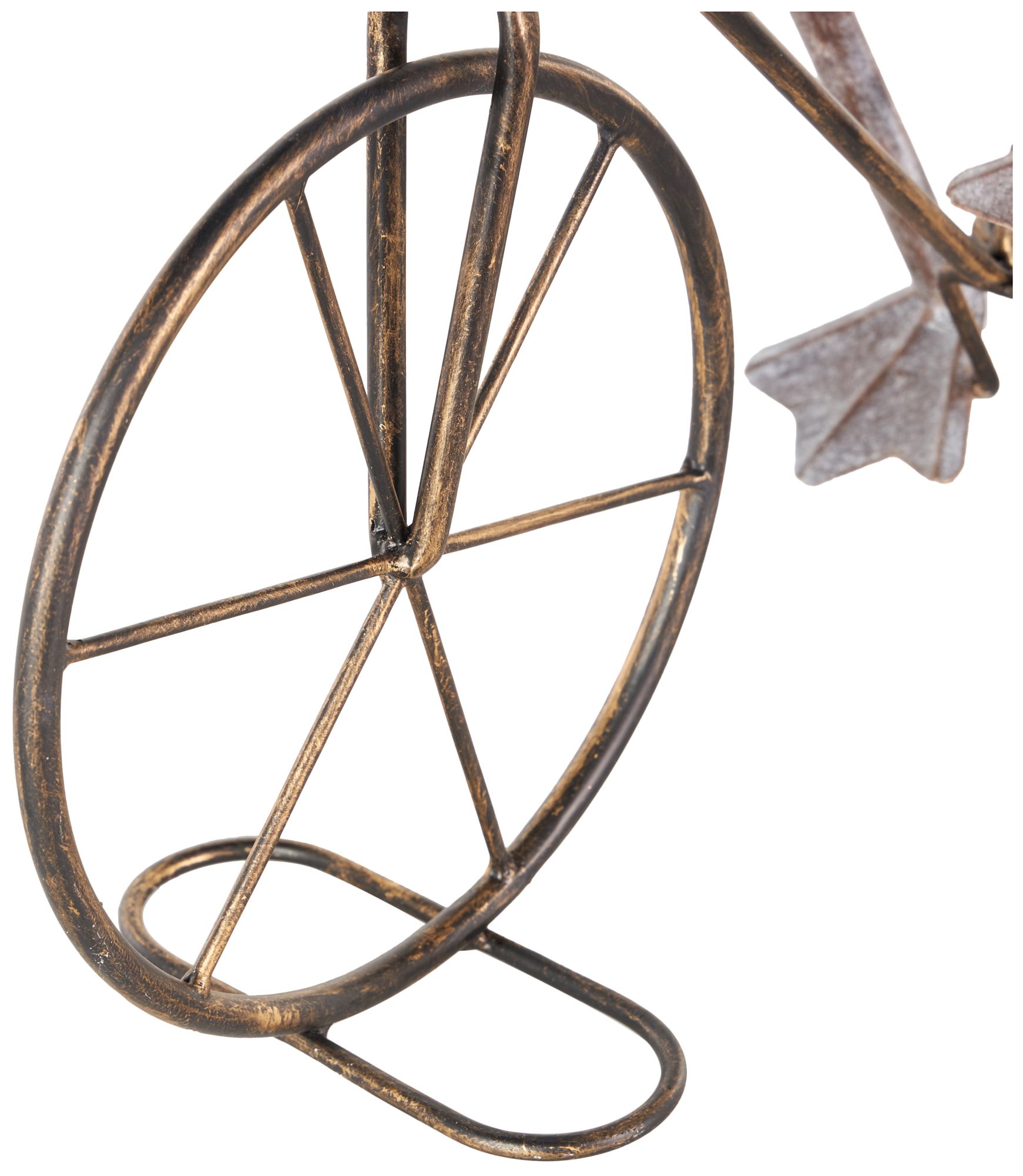 Image 4 Copper Metal Eclectic Garden Sculpture, 19" x 7" x 20" more views