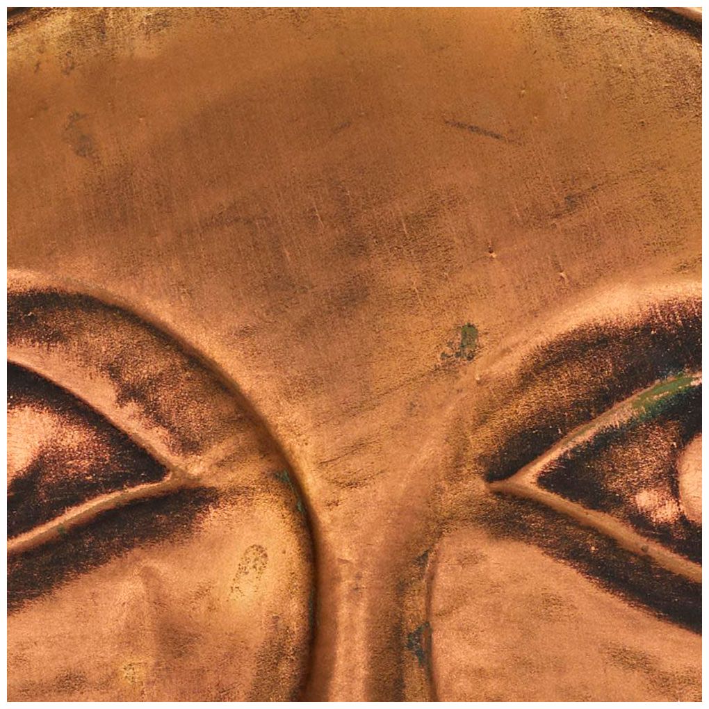 Copper Metal Eclectic Wall Decor, 30" x 1" x 30"