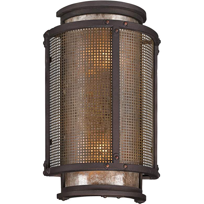 Image 1 Copper Mountain 14 1/4" High Bronze Outdoor Wall Light