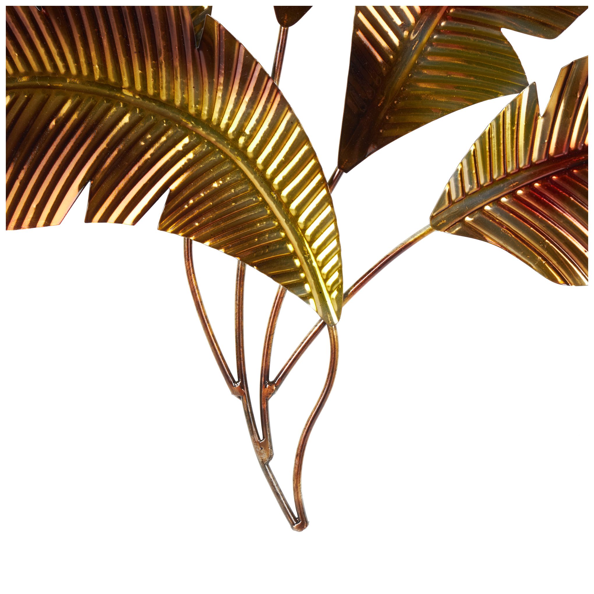 Image 2 Copper Stainless Steel Metal Traditional Wall Decor, 26" x 1" x 3 more views
