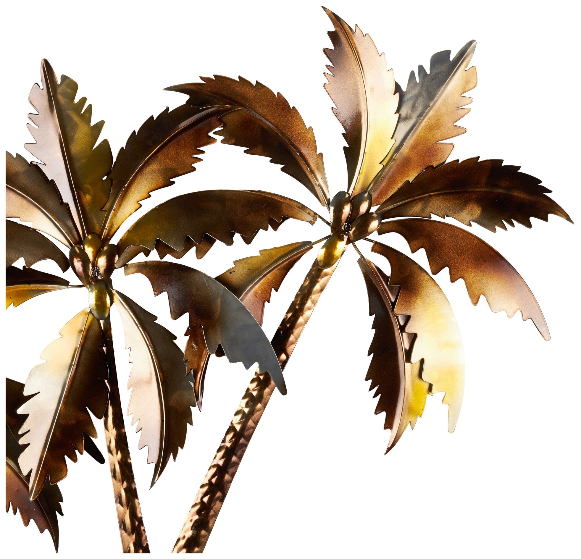 Image 3 Copper Stainless Steel Metal Traditional Wall Decor, 31" x 1" x 3 more views