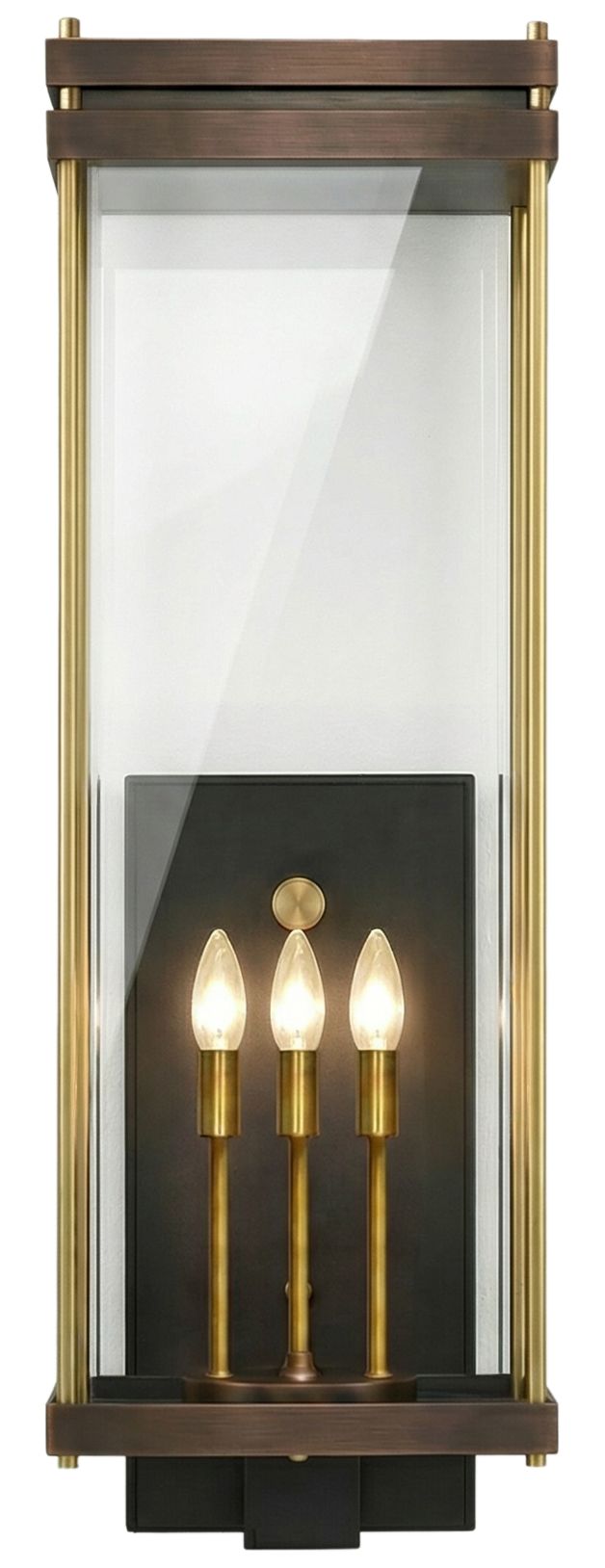 CopperSmith Austin 36 Electric Lantern Wall Sconce