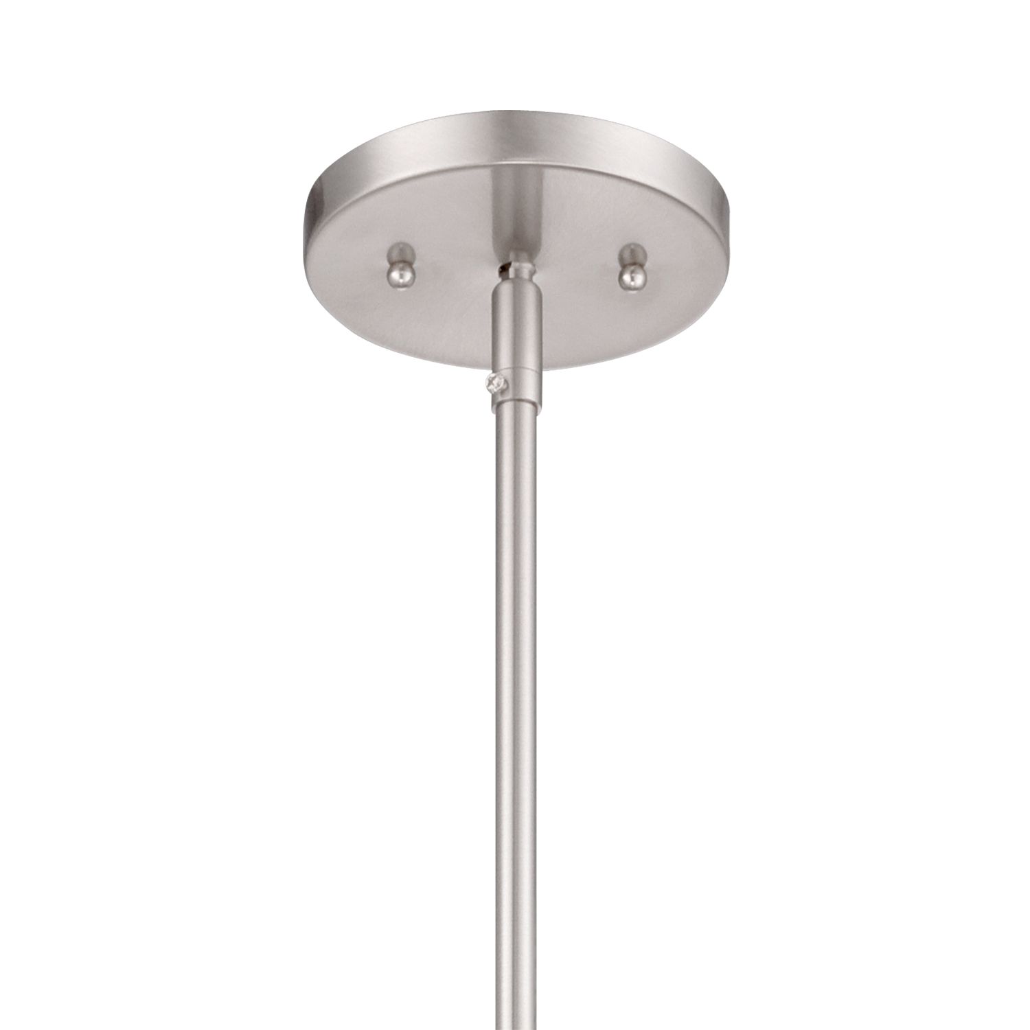 Image 4 Cora 11" Wide Modern Nickel and Textured Glass Pendant Set of 3 more views